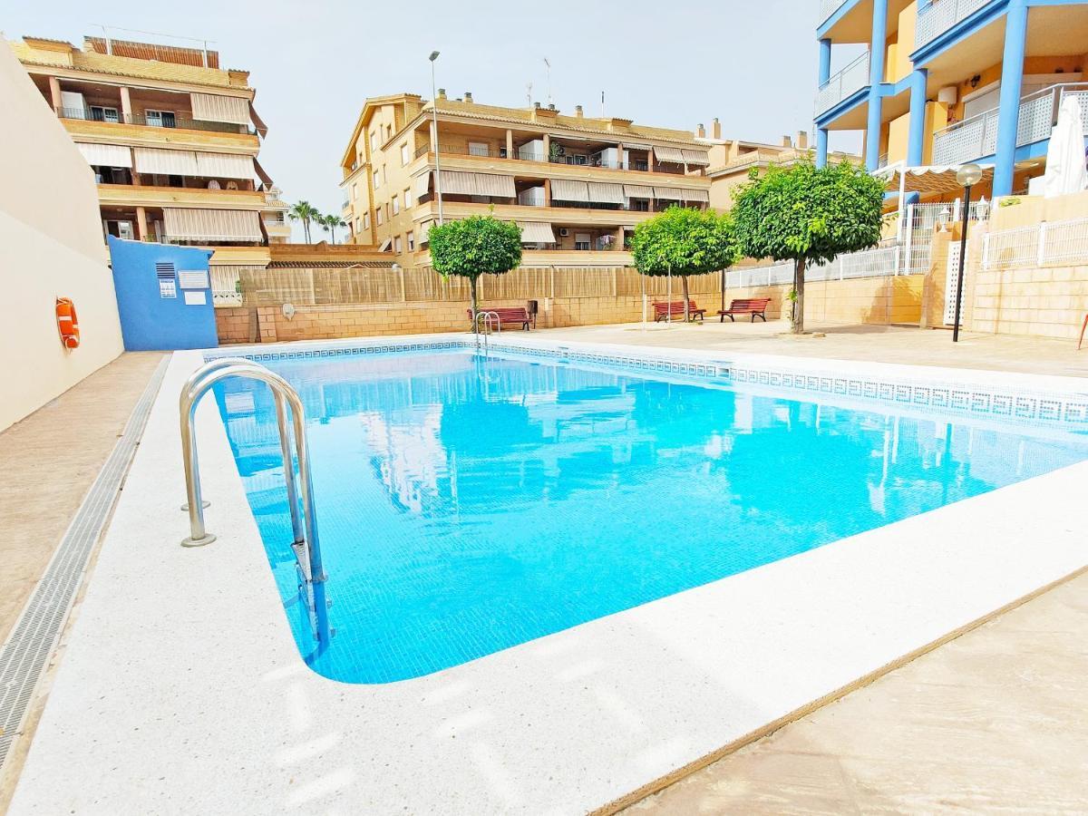 Global Properties, Apartamento Con Piscina Y Terraza En Canet Playa 卡耐特蒂贝兰格 外观 照片