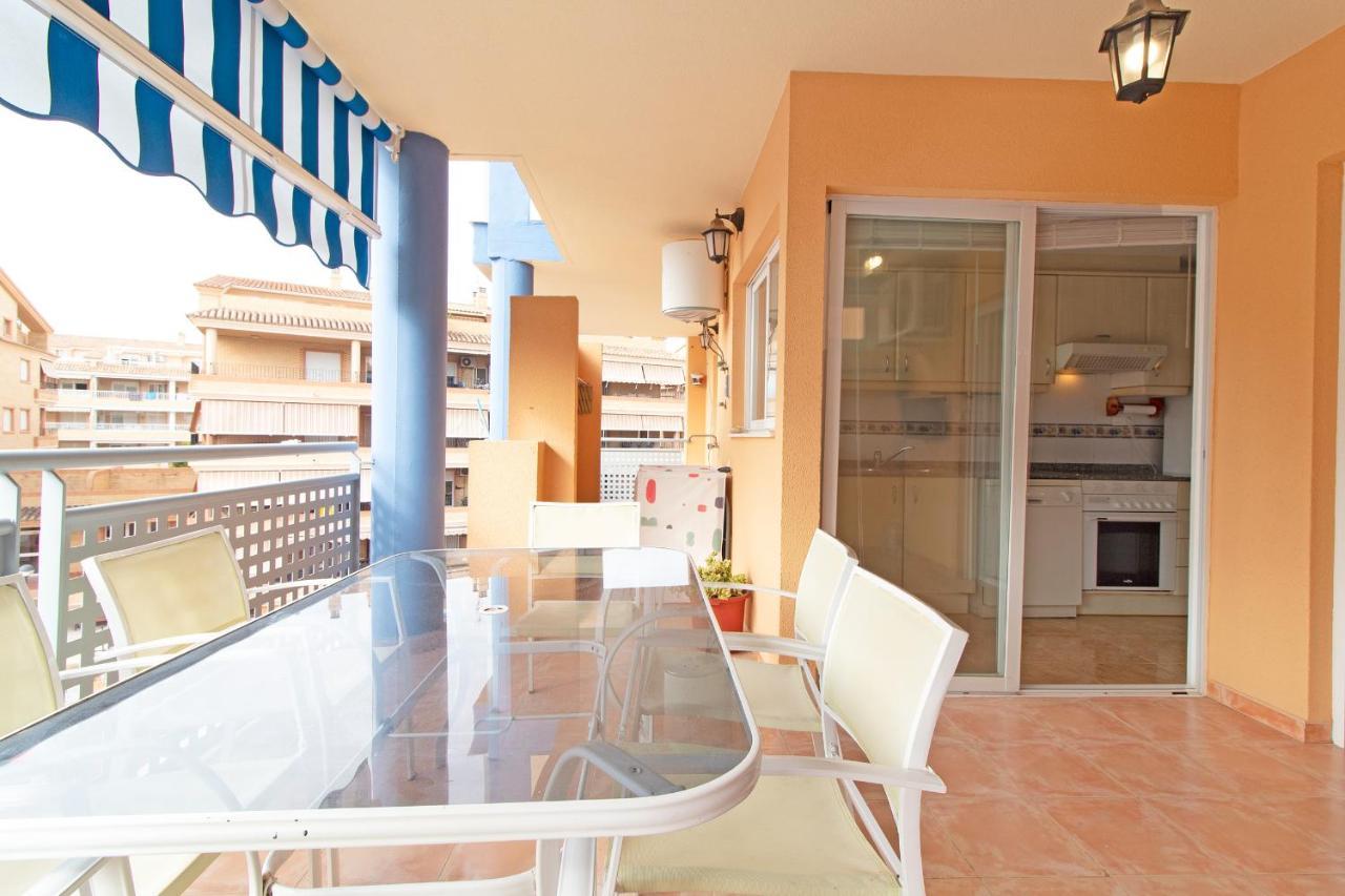 Global Properties, Apartamento Con Piscina Y Terraza En Canet Playa 卡耐特蒂贝兰格 外观 照片