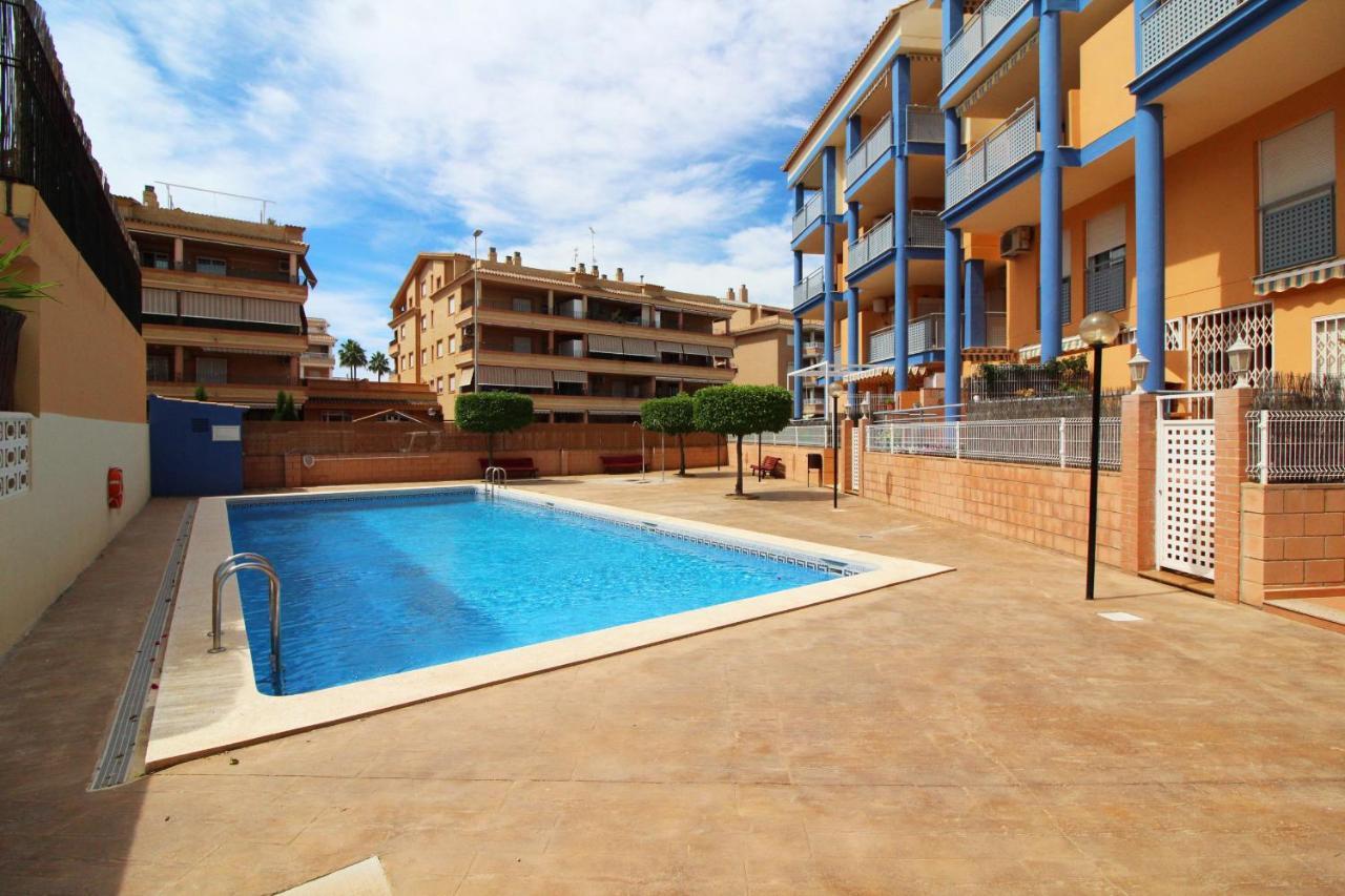 Global Properties, Apartamento Con Piscina Y Terraza En Canet Playa 卡耐特蒂贝兰格 外观 照片