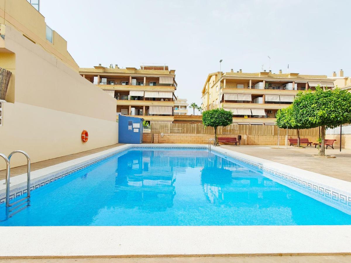 Global Properties, Apartamento Con Piscina Y Terraza En Canet Playa 卡耐特蒂贝兰格 外观 照片